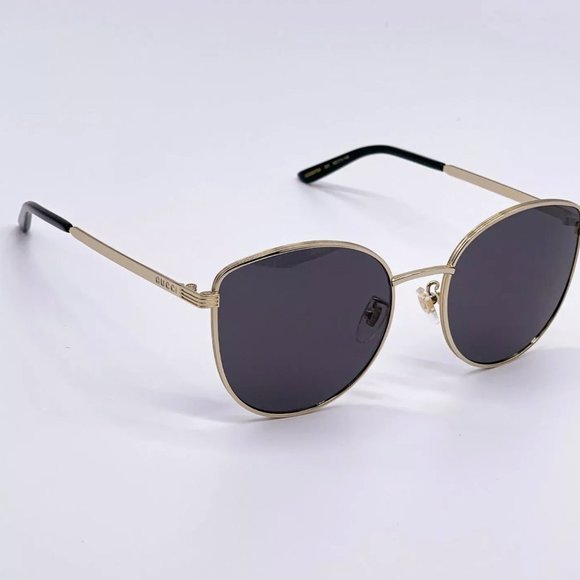 Sale! New Gucci Women\'s 58mm Gold and Grey Sunglasses! main image 7